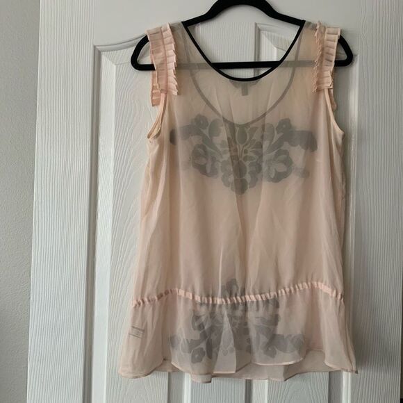 Express | Sheer Embellished Top - Picture 6 of 10